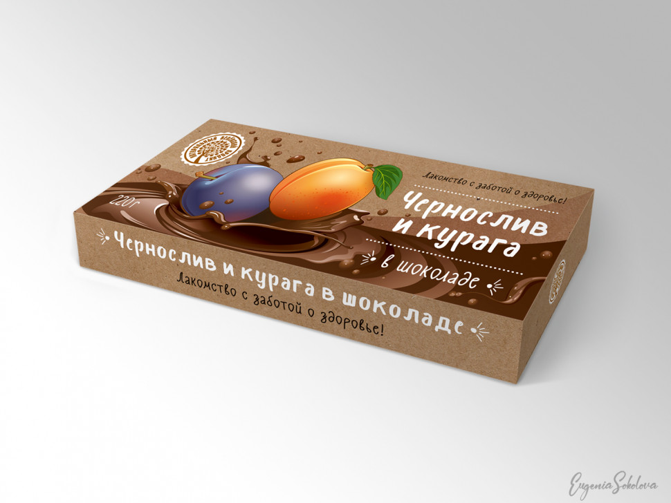  Чернослив и курага в шоколаде, 220г в Моздоке