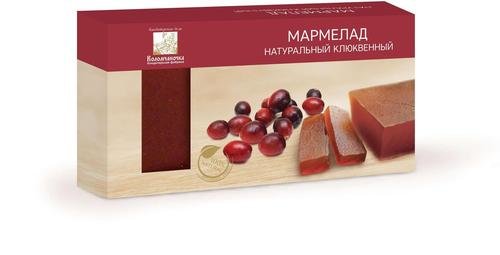 Мармелад пластовый 210г клюквенный в Моздоке