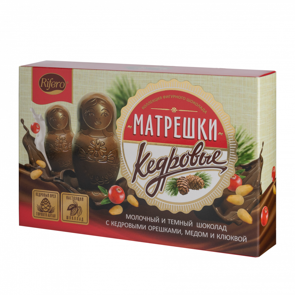  Риф и ко Конфеты "Матрёшки кедровые" 100г           в Моздоке