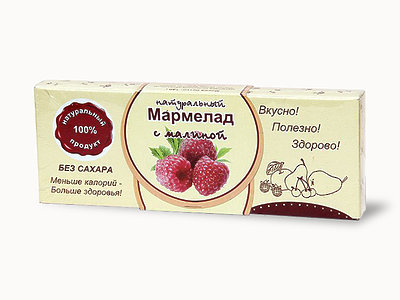  Мармелад натуральный "Малина" 140г в Моздоке