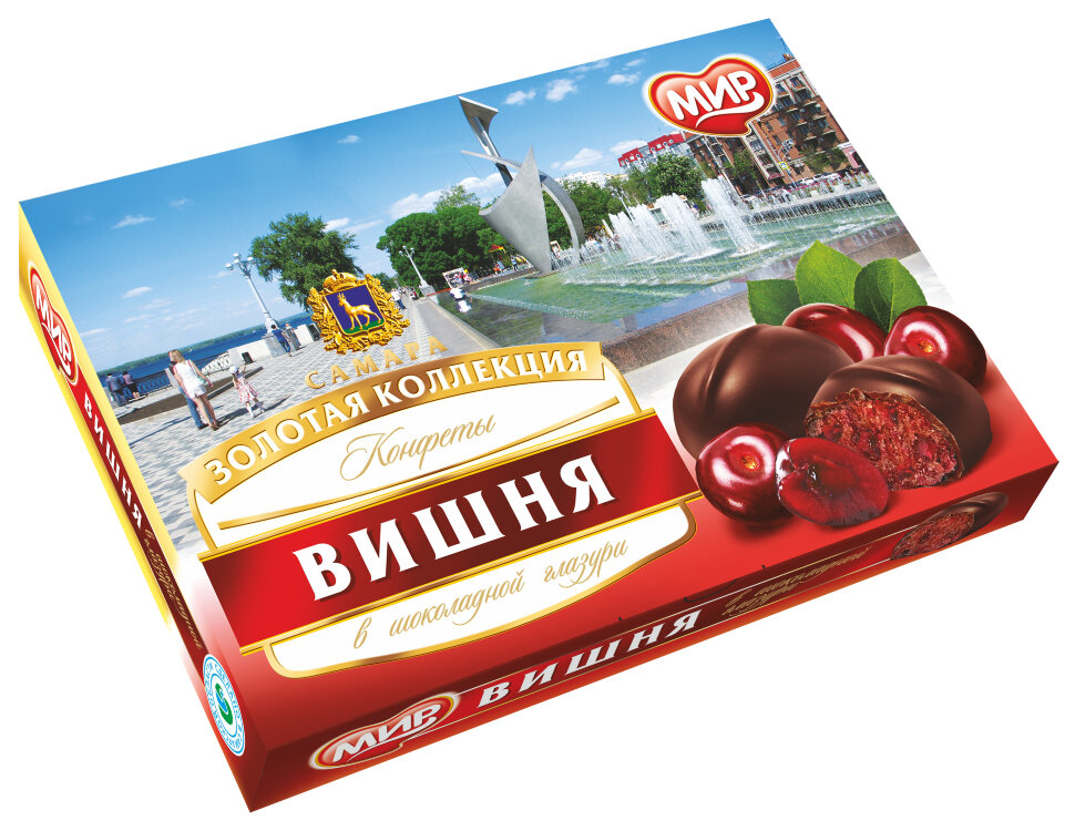  КФ МИР Вишня в шоколадной глазури 160г в Моздоке